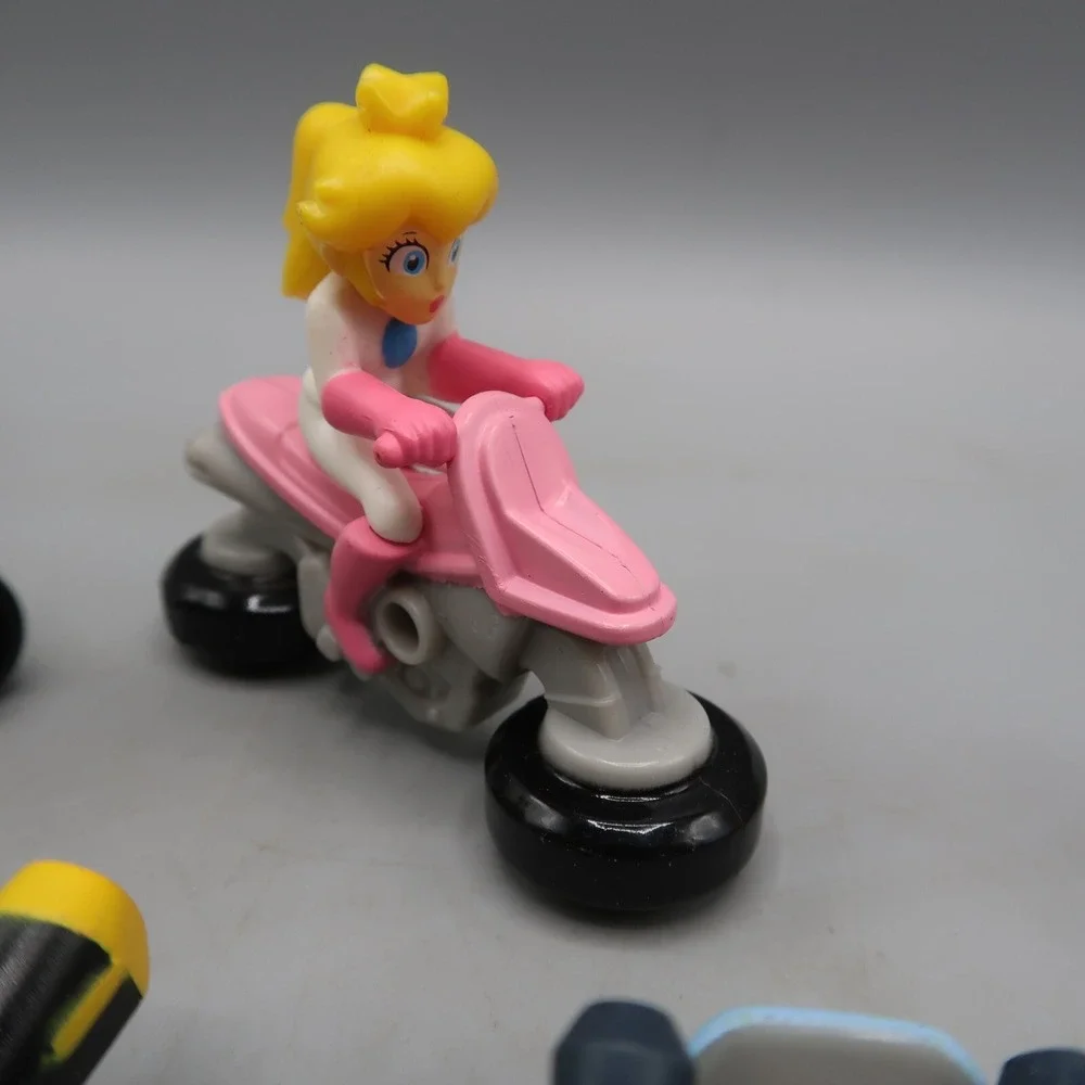 2018 McDonalds Super MARIO KART  CAR RACER Happy Meal Toy Lot of 6